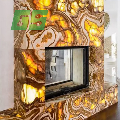 Marble Custom  Kitchen Indoor Decorate LED Backing Light Panel  Acrylic Materical