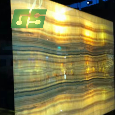 Marble Custom  Kitchen Indoor Decorate LED Backing Light Panel  Acrylic Materical