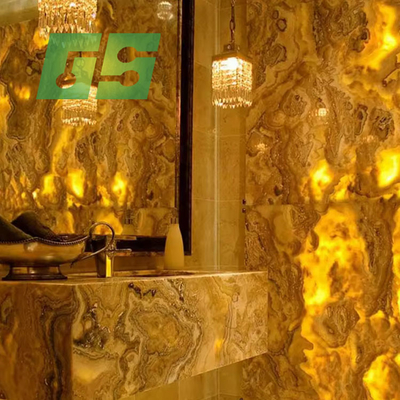 Marble Custom  Kitchen Indoor Decorate LED Backing Light Panel  Acrylic Materical