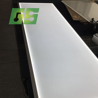 Backlit Plexiglass Panel For Shop Shelf Rack Display Wall Backing\Backlit Plexiglass Acrylic For Wall Backing