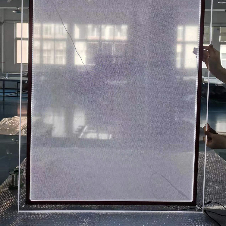 Laser Dot Lit Guide Panel For Crystal Light Box