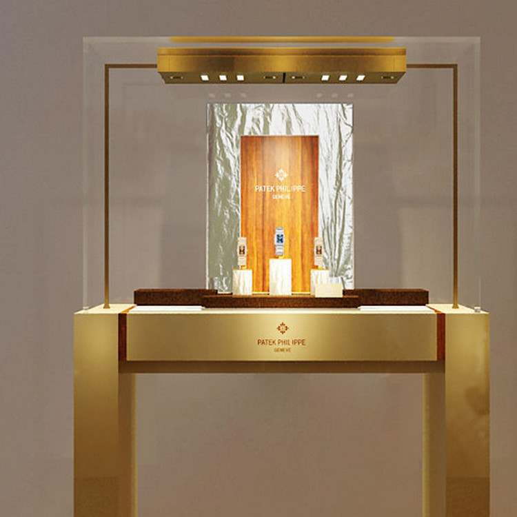Illuminated Display For Watch Showcase